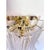 Luxury and and elegant diamanted transparent “selle” wall sconce “selle” elements in murano glass poured over a mold from...