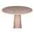 Le Cou Travertine Round Dining Table 48" For Sale
