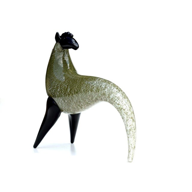 Toni Zuccheri Vintage Glass Horse by Toni Zuccheri for Barovier & Toso, 1988 For Sale - Image 4 of 5