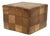 Patchwork Leather Cube Ottoman from de Sede, Switzerland, 1970s For Sale