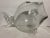 Beautifully designed hand blown glass fish bowl with a ground and polished mouth edge. It has the Blenko signature style...