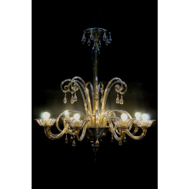 Murano Chandelier from Venini, 1920s For Sale - Image 14 of 14