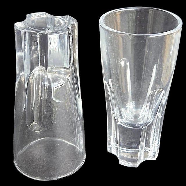 1960s Italian Shot/Vodka Glasses Designed by Carlo Moretti for Vetretria Borgonovo, Set of 6 For Sale - Image 11 of 12