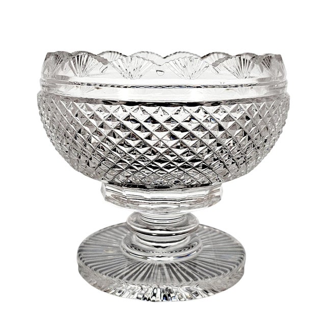 A late twentieth-century Waterford Crystal footed pedestal bowl from the Prestige Collection, produced in Ireland and...