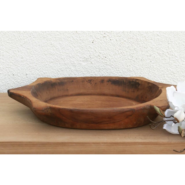 1960s Vintage Sculptural Bowl With "Star" Handles For Sale - Image 5 of 5