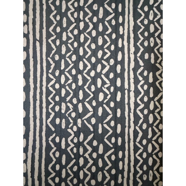 2020s Peter Fasano Angelina 100% Cotton Fabric 52" Wide, Wedgewood 5 1/2 Yards For Sale - Image 5 of 6
