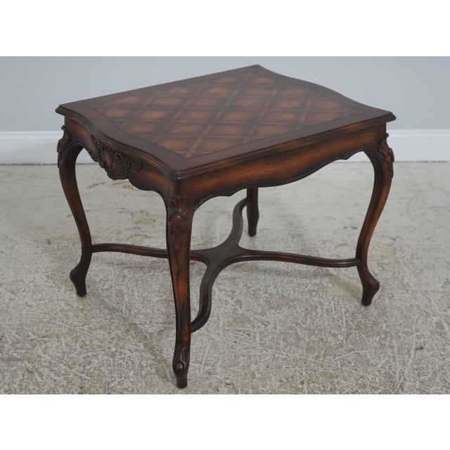 Age: Approx: 40 Years Old Details: Nice Carved Details Quality Construction French Style Un-Marked As To Manufacture...