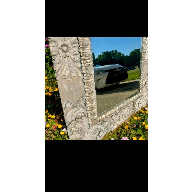 Gold Vintage Harrison and Gil Mirror for Dauphine Mirror Company. For Sale - Image 8 of 11