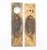 Traditional Pair of Vintage Brass Pocket Door Pulls With Lock Insert For Sale - Image 3 of 3
