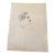1955 Dimitrie Berea Pencil Self-Portrait Sketch in Paris on June 22, 1955 For Sale