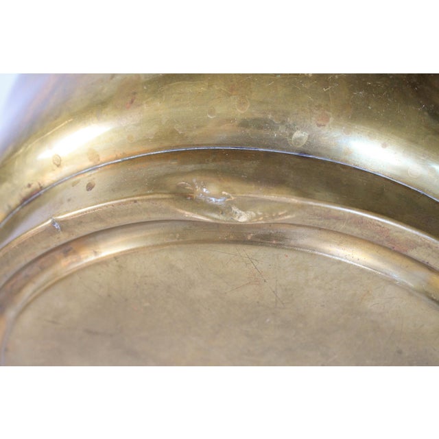 Antique Brass Jugendstil Lidded Wine Bowl For Sale - Image 10 of 12