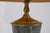 Mid-Century Modern Marble Table Lamps in Teal For Sale - Image 3 of 7