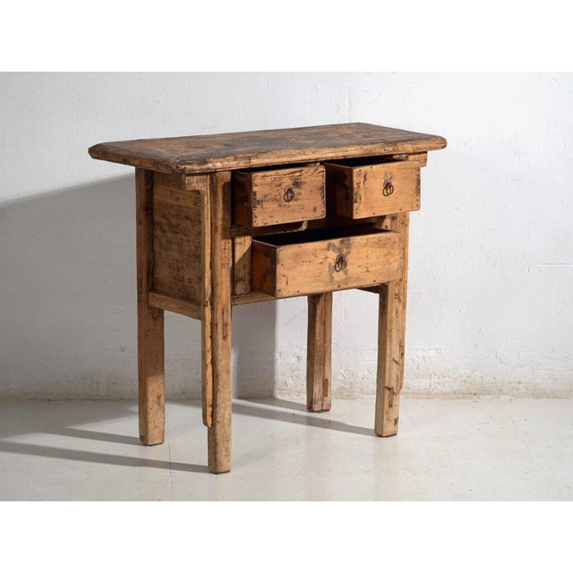 Shanxi Console Table in Wood For Sale - Image 5 of 13