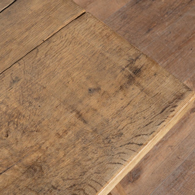 Early 20th Century Rustic Peg Leg Coffee Table For Sale - Image 9 of 13