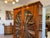 Brown Biedermeier Sun-Shaped Display Cabinet in Walnut For Sale - Image 8 of 14
