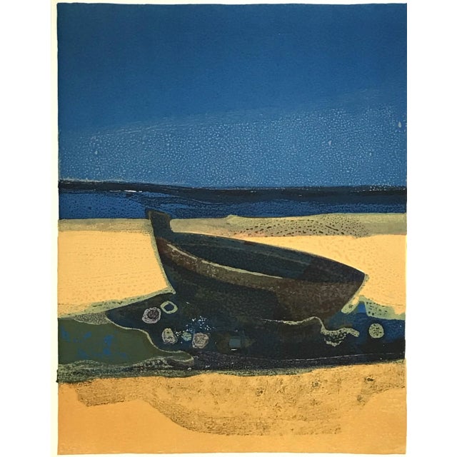 Contemporary 1969 Andre Minaux Original Lithograph V1-6 Mourlot For Sale - Image 3 of 3