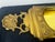 Metal Vintage Brass Double Arm Hardwired Wall Sconce With Mirror For Sale - Image 7 of 9