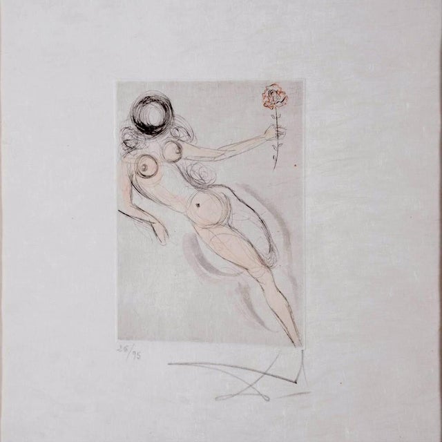 ARTIST: Salvador Dali TITLE: Petites Nus (From Ronsard) H MEDIUM: Etching SIGNED: Hand Signed PUBLISHER: Editions Argillet...