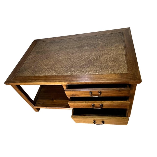 Chinese Contemporary Coffee Table With Storage Designed by Michael Chung For Sale - Image 9 of 10