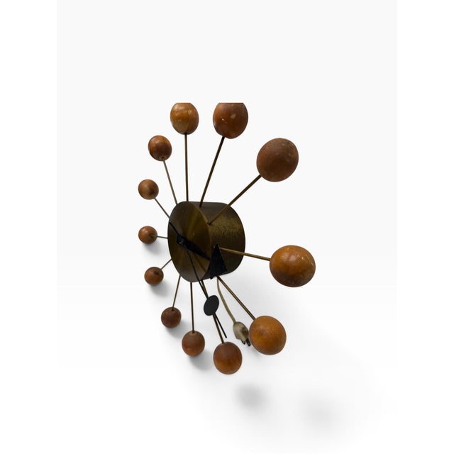 Howard Miller Original 1950s George Nelson for Howard Miller "Chronopak" Ball Clock - Model 4755 For Sale - Image 4 of 7