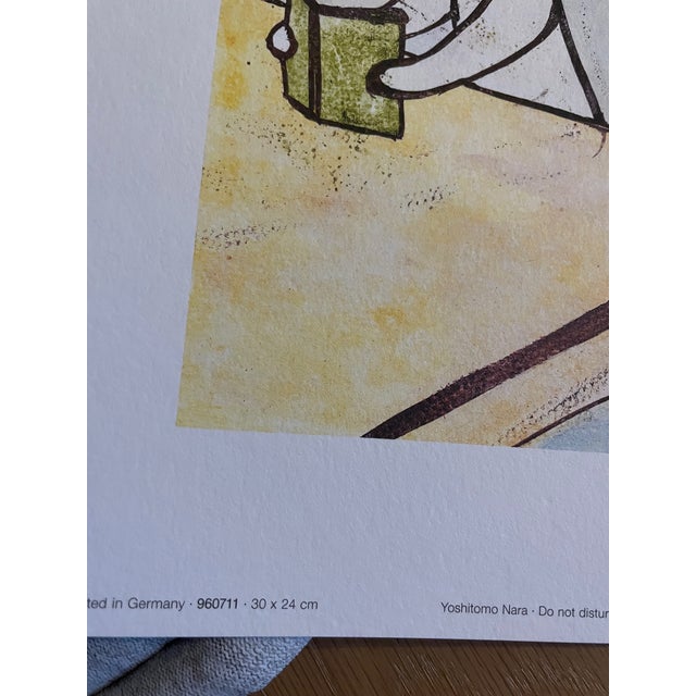 Modern Yoshimoto Nara, Do Not Disturb!, 1996, Copyright Yoshimoto Nara, 2002, Printed in Germany Reproduction For Sale - Image 3 of 9