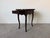 Antique French Style Mahogany One-Drawer Side Table With Serpentine Scalloped Top For Sale - Image 4 of 12
