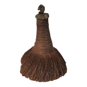 Antique 19th Century Chinese Ceremonial Brush for Removing Burnt Incense From Altar Censer