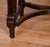 Brown 1900s Antique French Louis XVI Walnut & Satinwood Inlay Console Table For Sale - Image 8 of 18