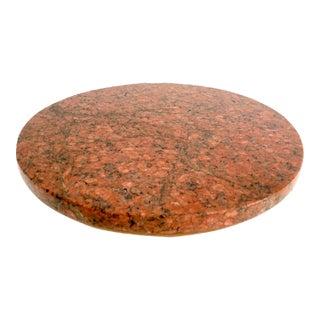 Mid-Century Granite Lazy Susan For Sale