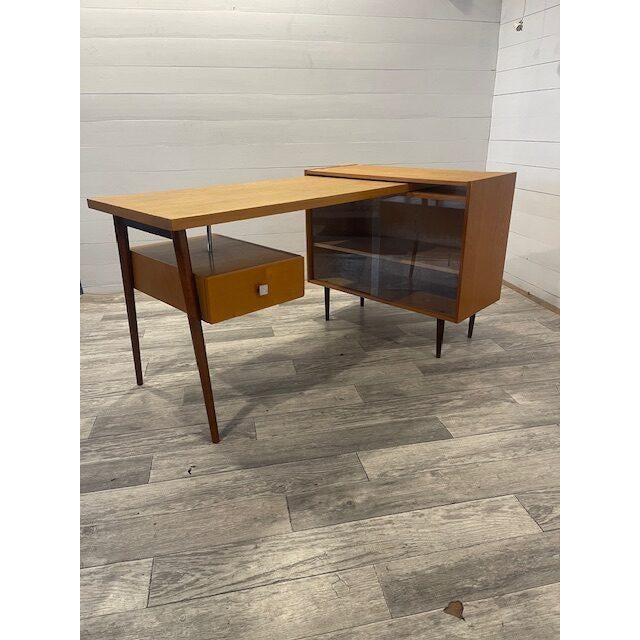 Vintage Writing Desk with Adjustable Top, 1970 For Sale - Image 9 of 9