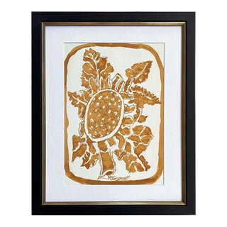 Braque V31-3 Lithograph 9 Bouquet Revue Verve 1935 For Sale