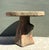 Vintage Patinated Faux Bois Concrete Table For Sale - Image 4 of 12