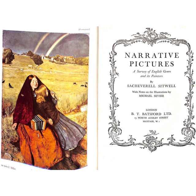 "Narrative Pictures: A Survey of English Genre and Its Painters" 1937 Sitwell, Sacheverell For Sale - Image 4 of 9
