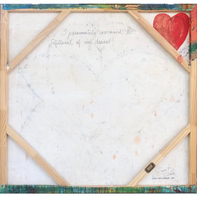 Large Original Painting After Jim Dine, Illegibly Signed & Dated 2016 For Sale - Image 10 of 11