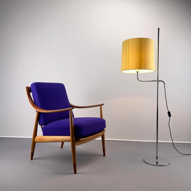 Simple floor lamp by florian schulz, model ste the florian schulz manufactory (now vs manufaktur) is known for its...