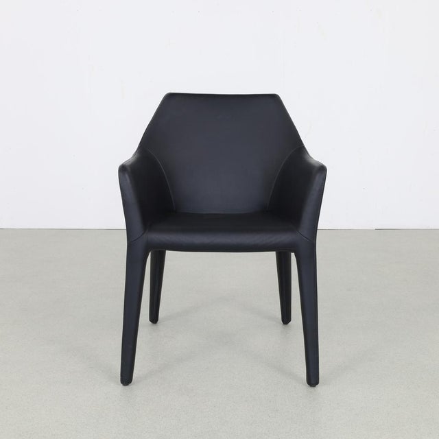 Vintage Italian Leather Armchair by Bonaldo, 2000s For Sale - Image 9 of 9