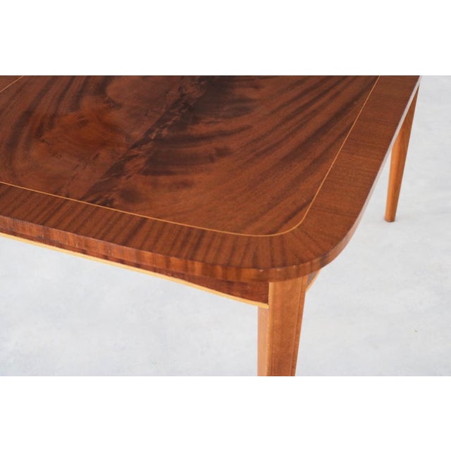 Vintage Swedish Extendable Dining Table, 1960s For Sale - Image 6 of 13