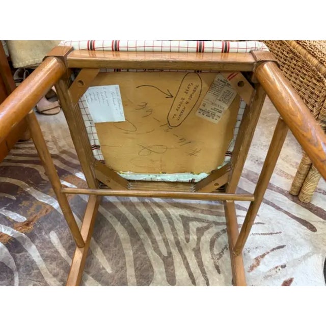 Mid Century Side Chair - Desk Chair, Signed For Sale - Image 9 of 9