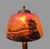 Early 20th Century Vintage Antique Reverse Painted Landscape Panel Table Lamp For Sale - Image 5 of 11