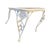 Vintage Wrought Iron Chairs Set of 4 For Sale - Image 11 of 13