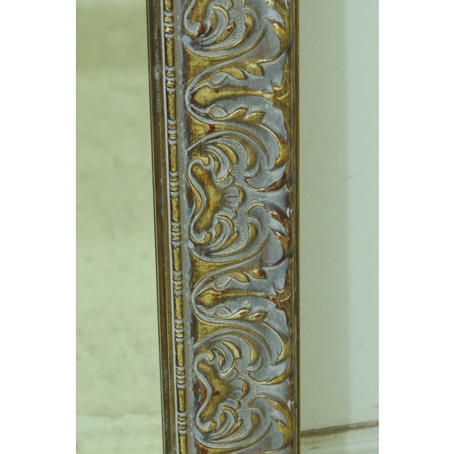 Ethan Allen Gold Framed Beveled Glass Rectangular Mirror Chairish