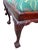 Chippendale Early 20th Century Chippendale-Style Upholstered Bench For Sale - Image 3 of 4