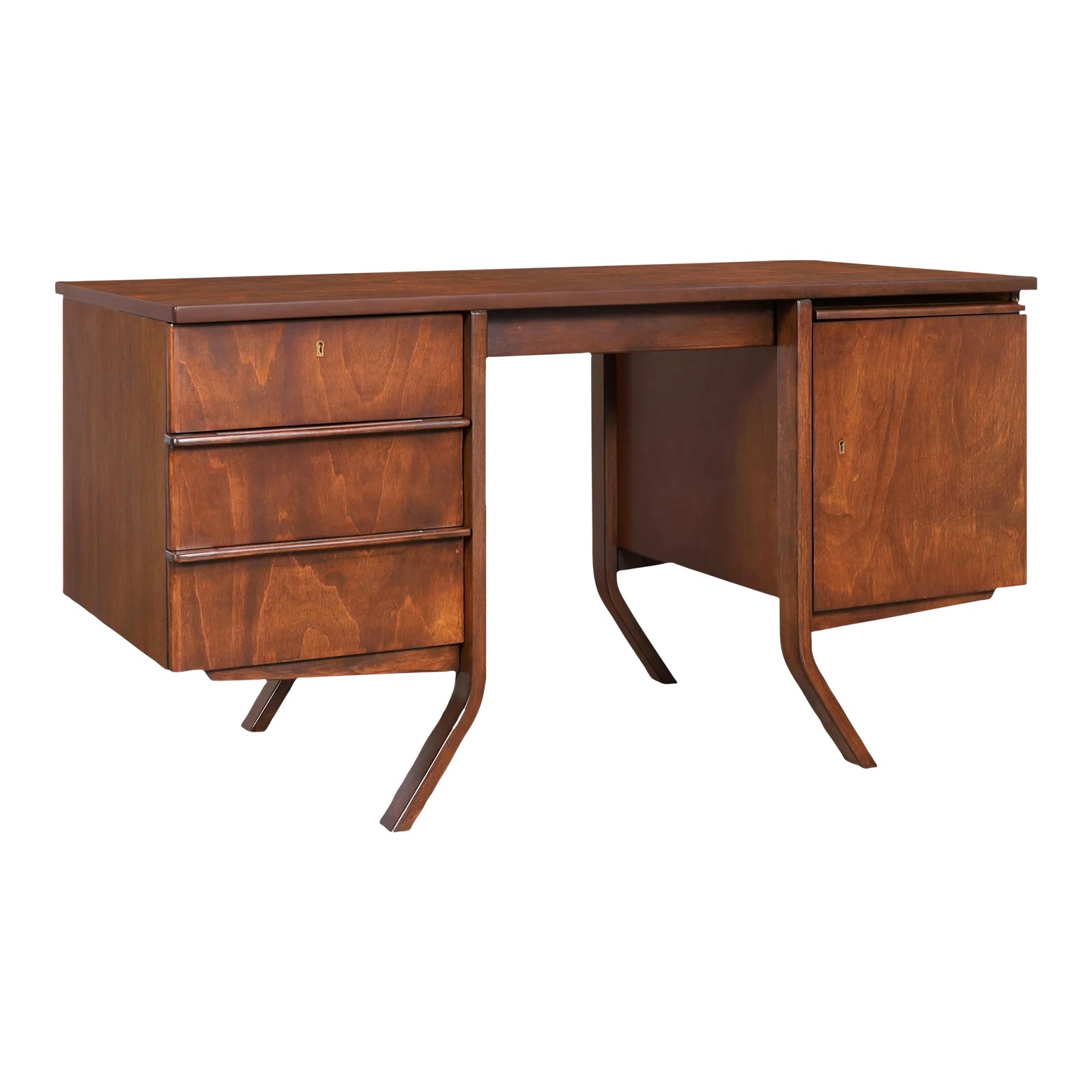 MidCentury Modern Eb04 Desk by Cees Braakman Chairish