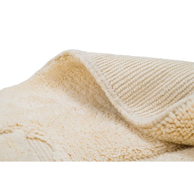 Hand-Knotted Wool Rug by Azele Studio For Sale - Image 11 of 12