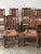 Early 20th Century French Carved Oak Rush Seat Dining Chairs, Set of 8 For Sale - Image 17 of 18