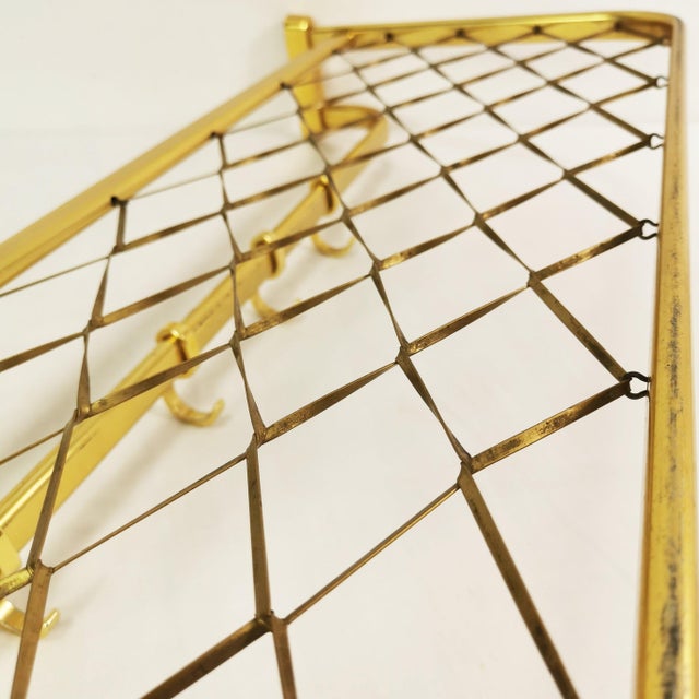 Art Deco Wall Coat Rack, 1960s For Sale - Image 13 of 15