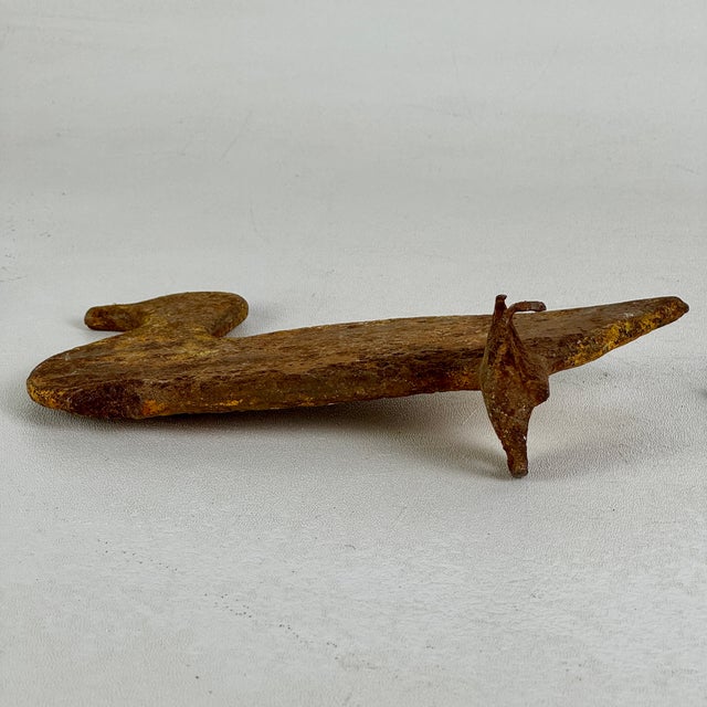 Pair of Salvaged Duck Carnival / Fairground Shooting Target With Great Patina For Sale In New York - Image 6 of 12