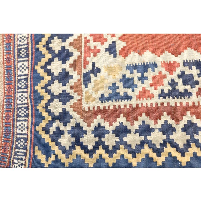 Antique Qashqai Rug 5'3'' x 7'10'' For Sale - Image 11 of 12