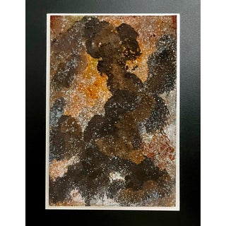 Dina Recanati, Israeli Abstract Expressionist Dina Recanati Cosmos Painting, Sculpture in Metal, 2001 For Sale