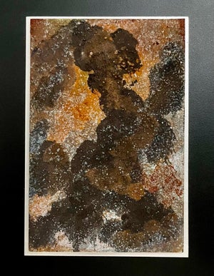 Dina Recanati, Israeli Abstract Expressionist Dina Recanati Cosmos Painting, Sculpture in Metal, 2001